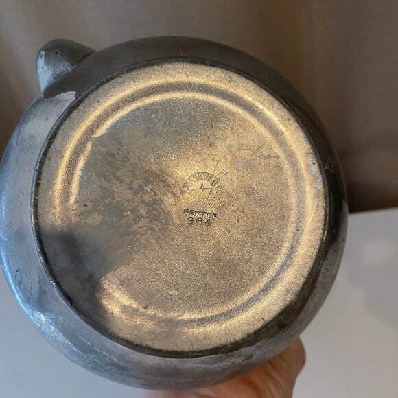 Vintage Pewter Pitcher by Ray Silver Co. 364 - Coffee, Tea, Barware - Picture 6 of 6